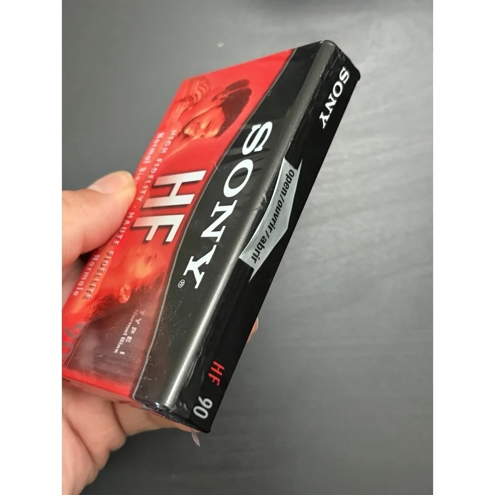 Sony Audio Cassette Tape HF-90 Minute Normal Bias New Sealed Tape